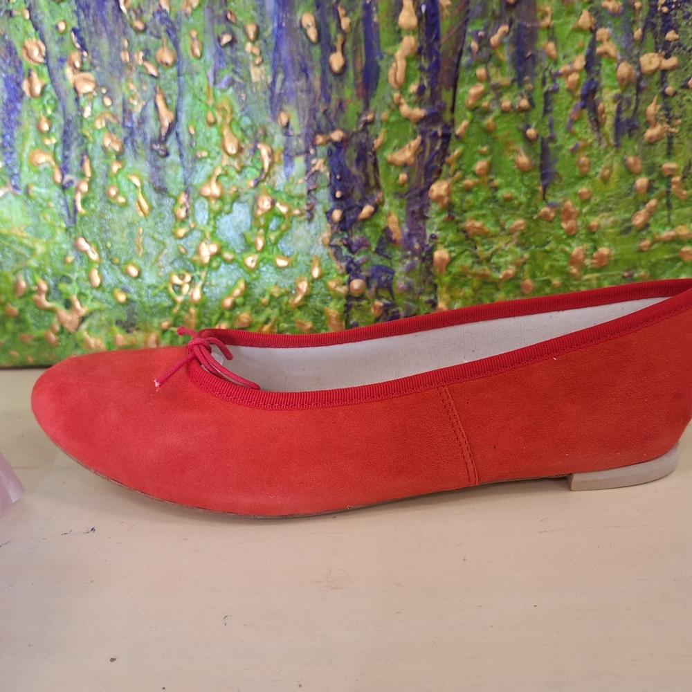 Repetto cendrillon rouge ballerine - Picture 2 of 3